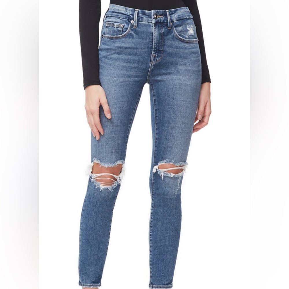 Good American good legs crop NWOT